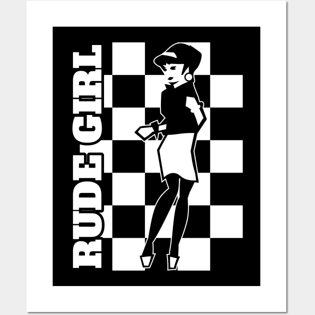 Rude Girl Wall Art by JustSka